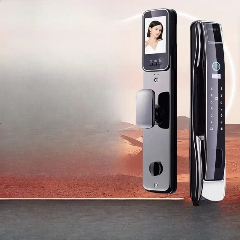 Blocco delle impronte digitali con riconoscimento facciale Blocco intelligente automatico