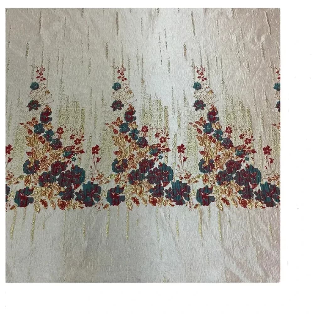 Jacquard Fabric European Brand Fashion Design Haute Couture Cheongsam Dress Clothing Wholesale for Sewing by the Meter Diy