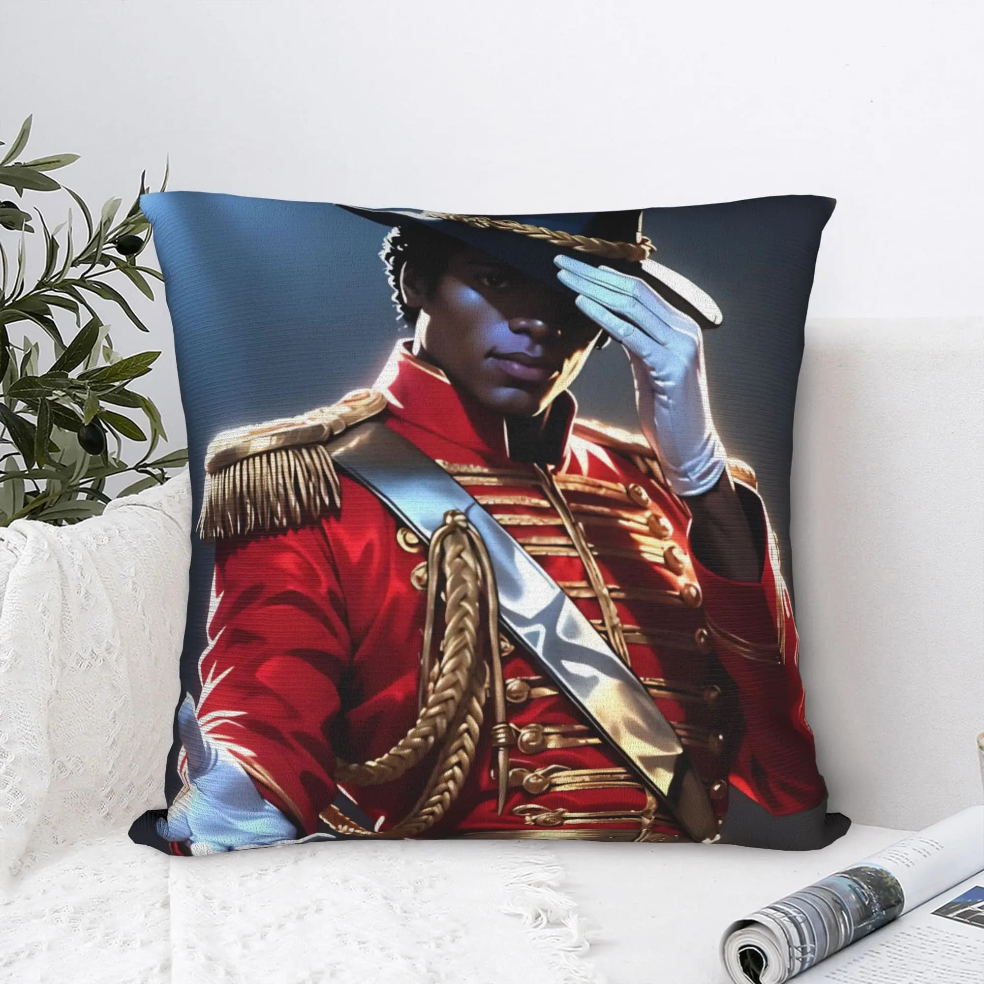 Singer M-Michaels Fanart Pillow Cover Funny Pillow Case For Wedding Party Home Decor Square Cushion Cover Birthday Present