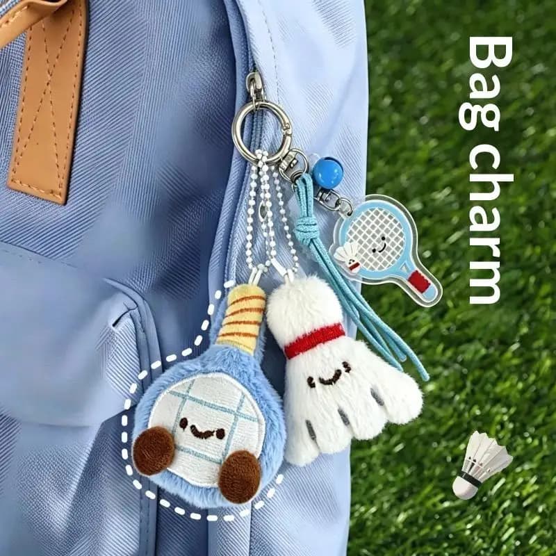 Tennis Table Tennis Pendant Ball Accessories For Backpack Keychain Decorative Pendant