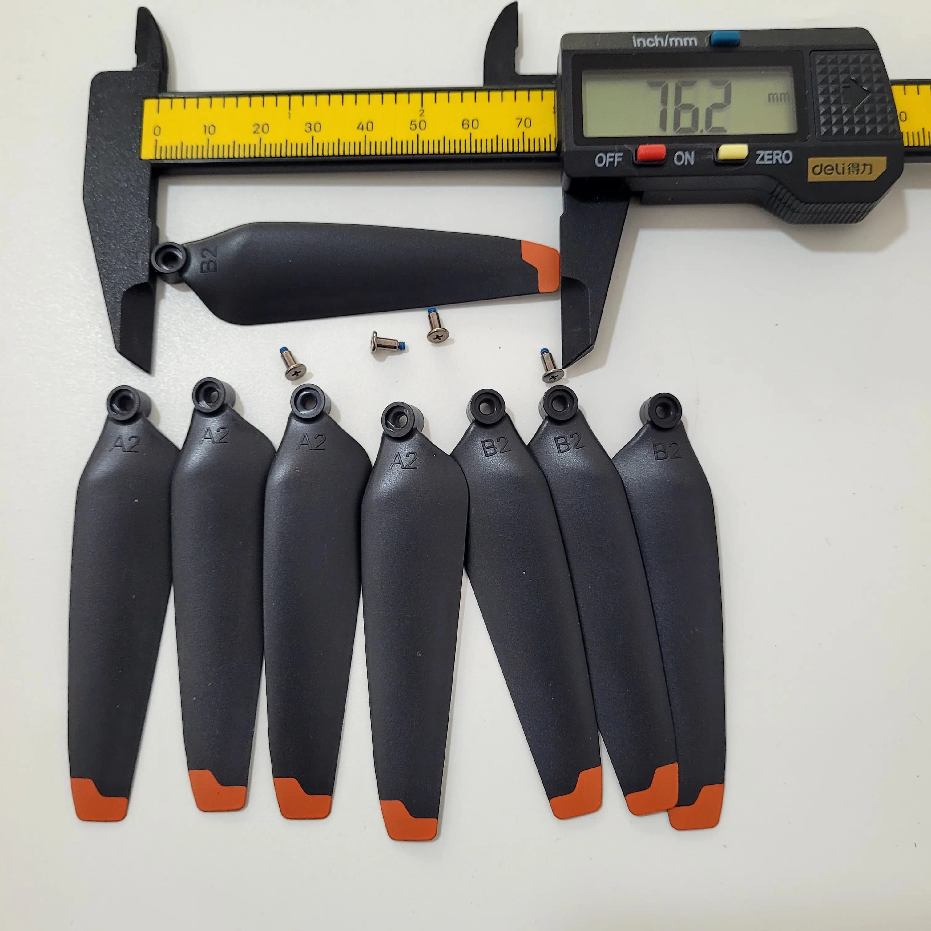 76mm Drone Propeller Original for KF106 PRO KF106MAX RC Dron GPS Remote Control Quadcopter Blade Part Accessory