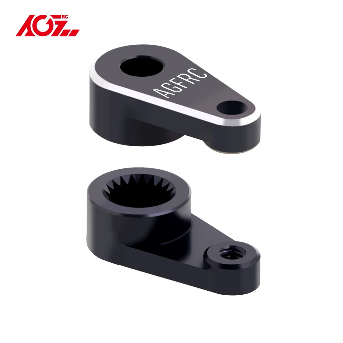 AGFRC HPS065 0.38g corno di sterzo in metallo leggero in lega di alluminio per parti in corno Servo versione Spline A06CLS 20T