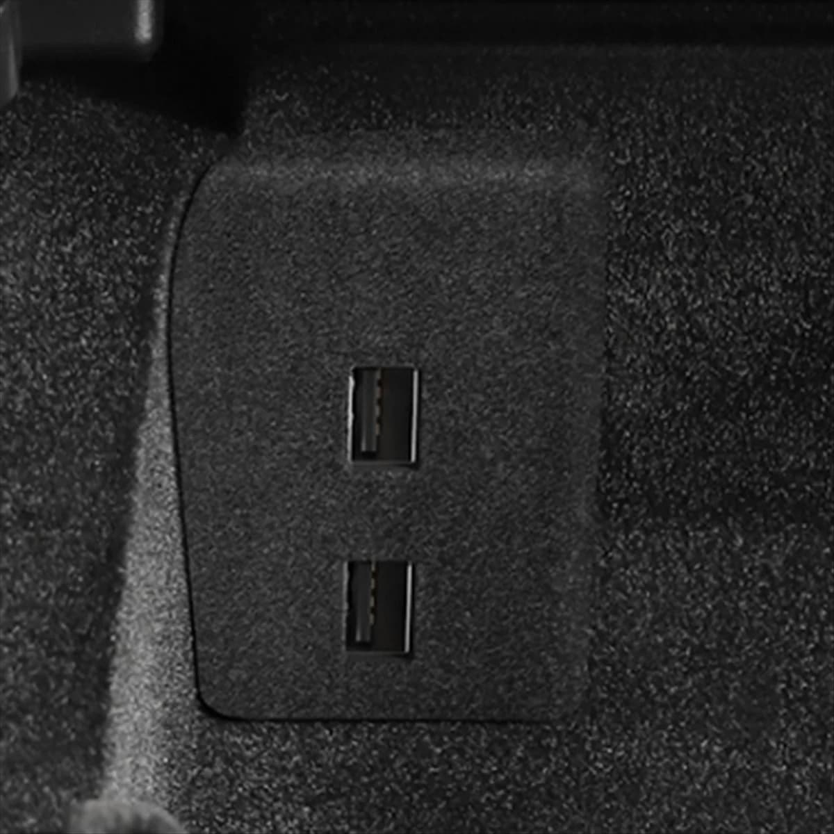 A02Q-Car Glove Box USB Shunt Hub Docking Station per Tesla Model Y Juniper Adattatore per caricabatterie rapido Alimentato Splitte