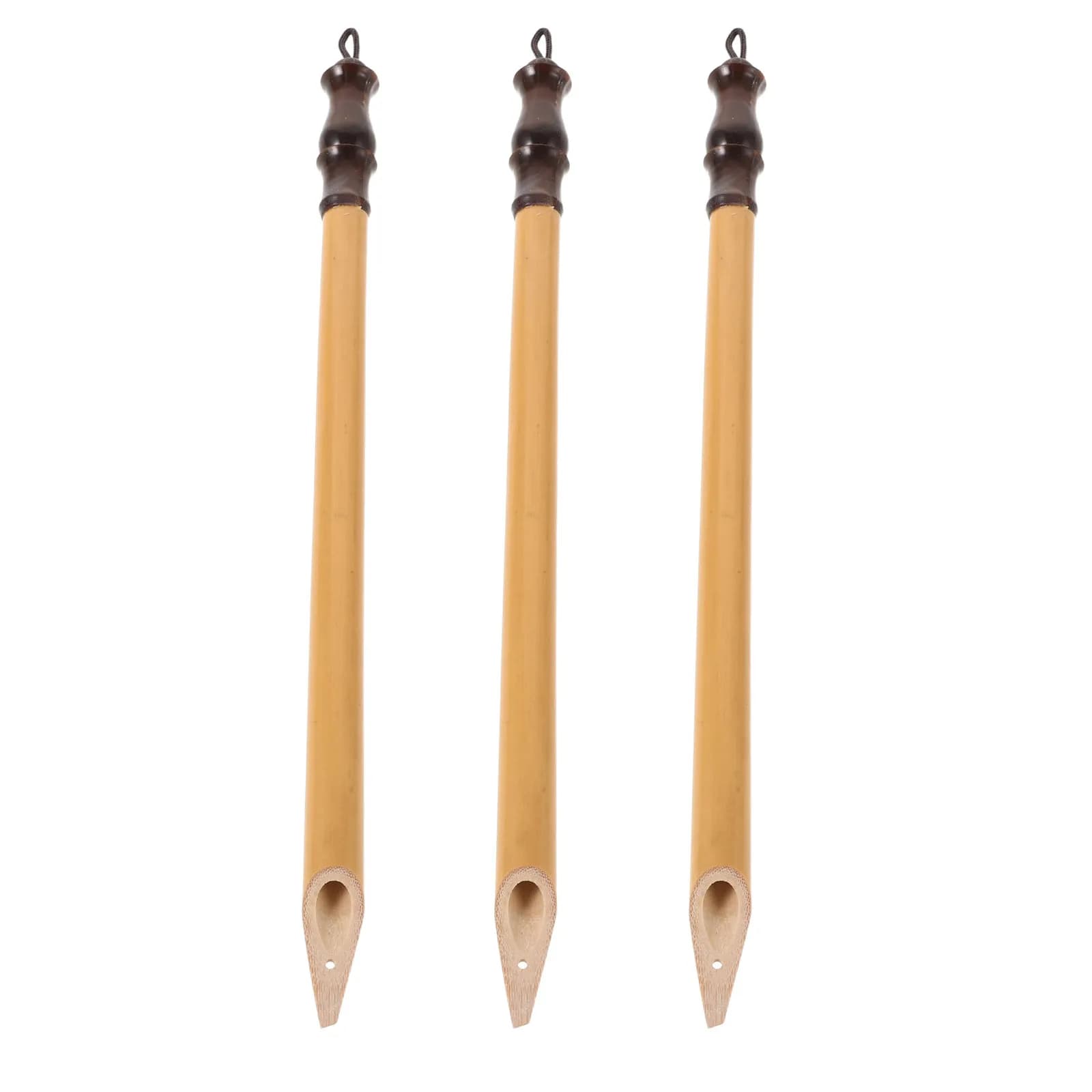 3Pcs Bamboo Calligraphy Pen Set Handcrafted Dip Pen for Chinese Japanese Calligraphy Beginners Artists Manga Lettering Drawing