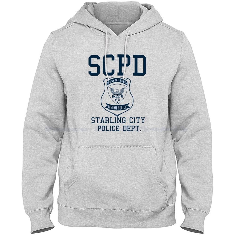 Scpd 100% puro cotone felpa con cappuccio Tshirt Starling City The Arrow Green Arrow Oliver Queen Stephen Amell