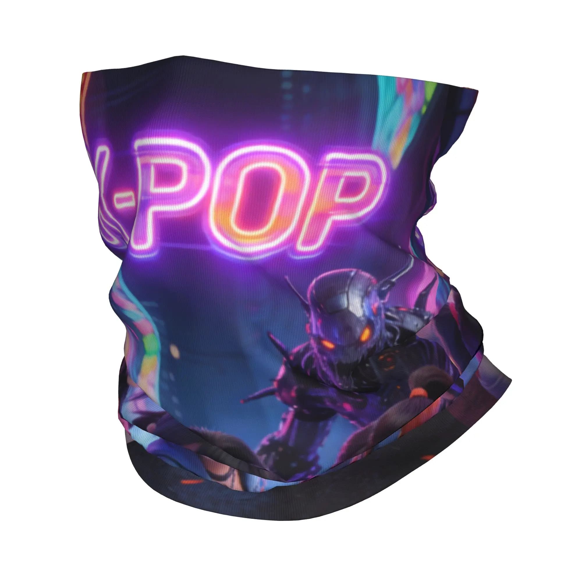 K POP 47 Bandana Cover Club Maschera per il viso Running Foulard lavabile unisex