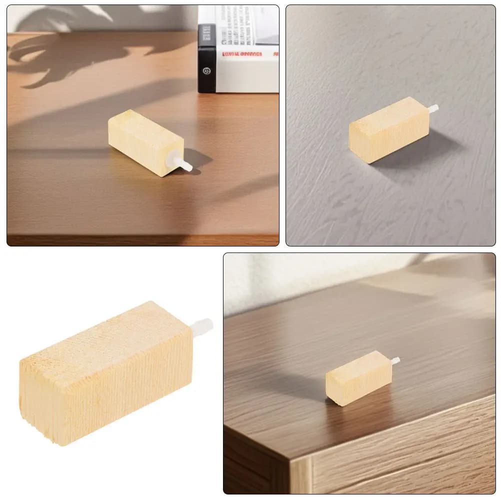 Natural Wood Aquarium Protein Skimmer Fish Tank Oxygen Bubbler Wooden Air Diffuser Efficient Organic Waste Removal Tool