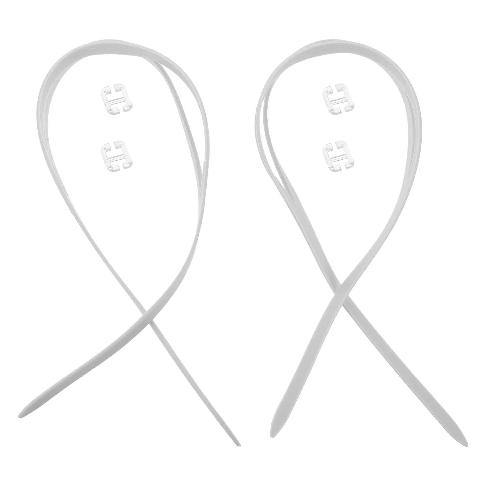 2 Pezzi Cinghia per Occhialini da Nuoto in Silicone, Fascia per Maschera con Fibbia di Ricambio per Piscina, Immersioni, Snorkeling, Apnea, Occhiali Sportivi