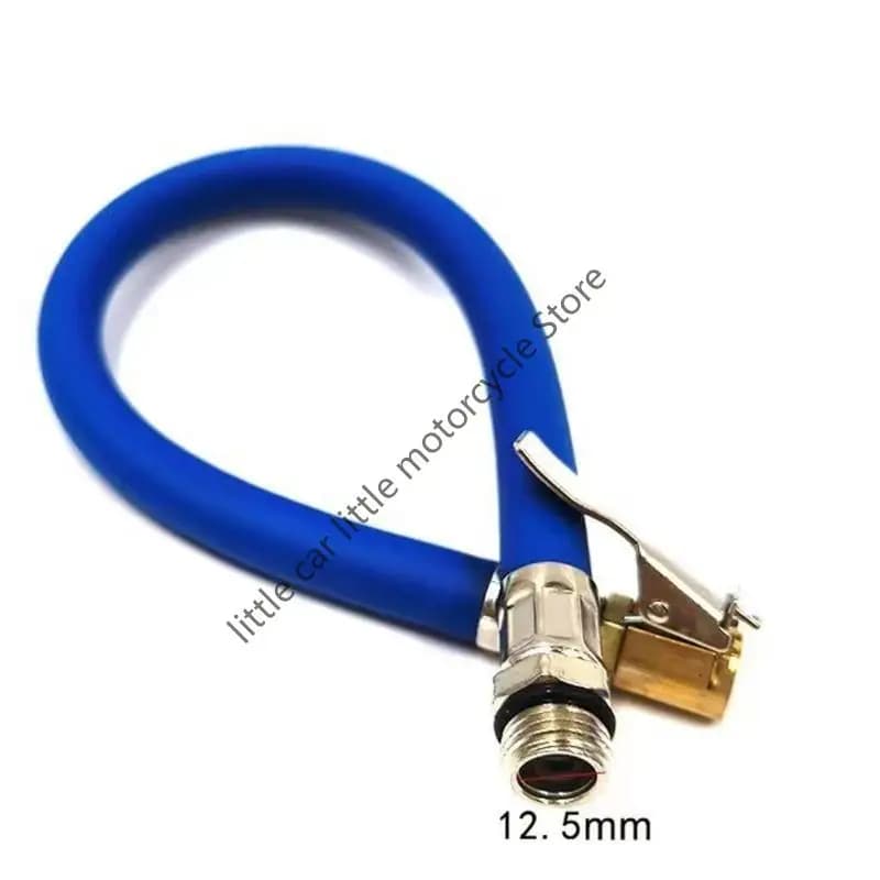 Tubo di gonfiaggio per pneumatici Tubo per pneumatici Tubo per compressore d'aria portatile Tubo in gomma per aria per accessori per moto per auto filettatura 12,5 mm