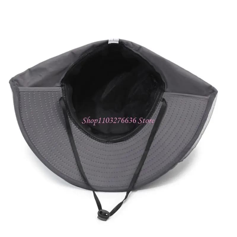 R6FD Sun Mosquito protezione protettiva Cappello per guardia del viso a faccia leggero pieghevole per pesca da trekking