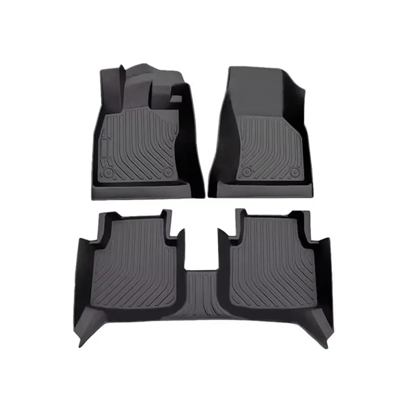 Set completo di posizioni e dimensioni speciali per auto, rivestimento per pavimenti in TPE, per tappetini per auto Ford F150 Super Crew