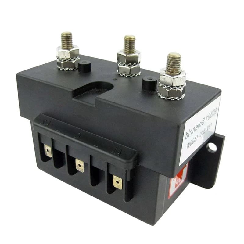 M50K-Electric Winch Forklift 12V 1500W 3-Wire Anchor Windlass Solenoid Control Box 6000W Max For Marine Boat Control System