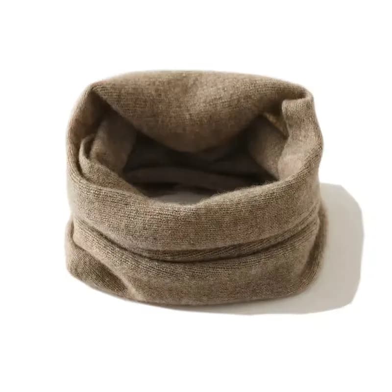 Sciarpa piccola da donna in cashmere da uomo autunno e inverno sciarpa scaldacollo calda lavorata a maglia versatile copertura per il collo N01