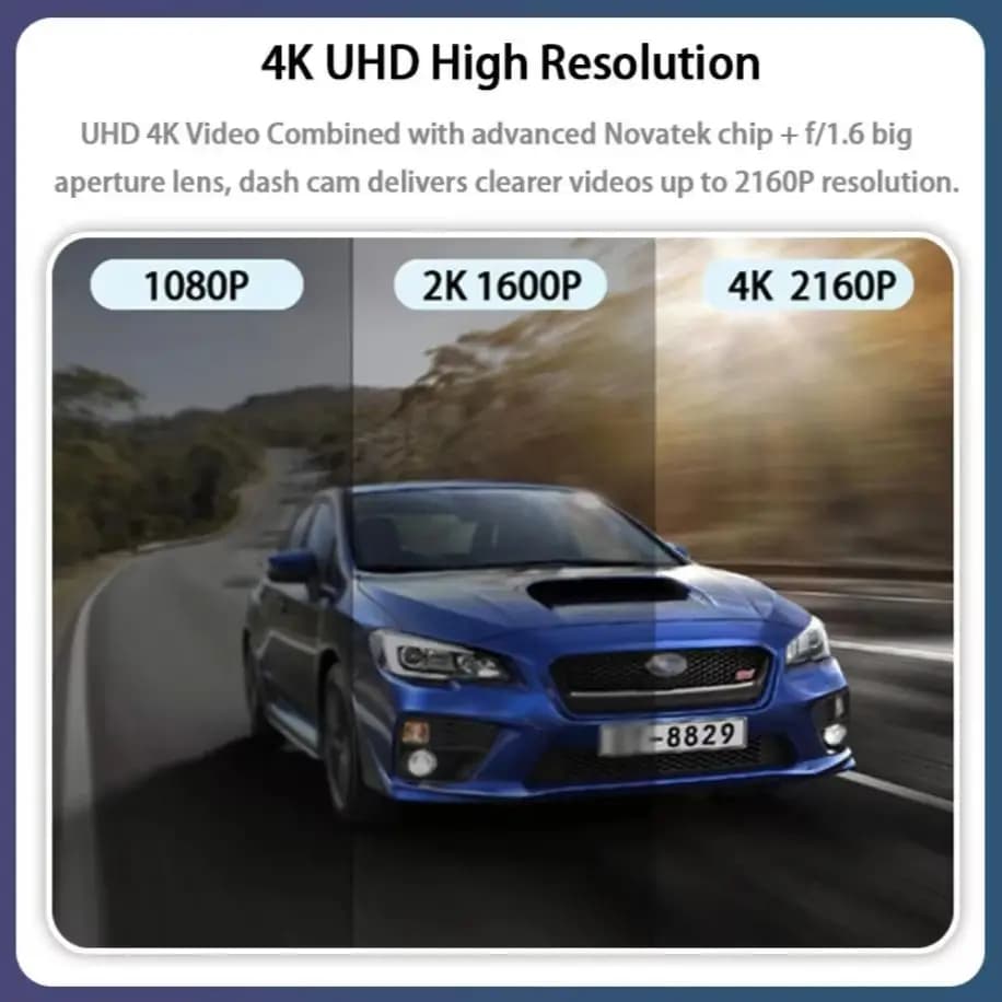4K Plug And Play Wifi Car DVR Dash Cam Camera Video Recorder For Audi A3 2015 2016 2017 Sedan / Q7 2015 2016 / A4L 2017