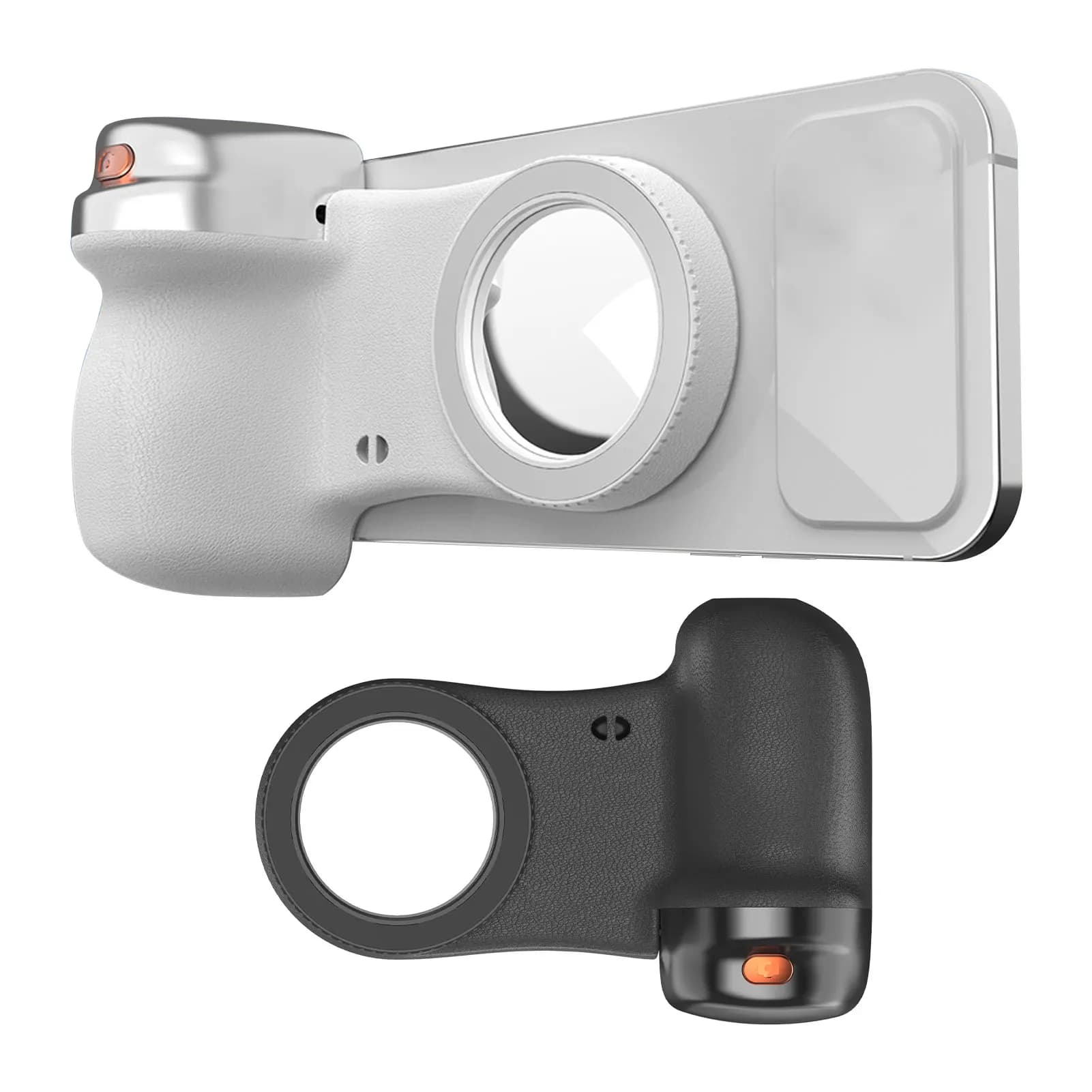 Impugnatura Magnetica per Fotocamera Smartphone, Supporto per Foto e Selfie con Telecomando Wireless, Maniglia per Fotocamera del Telefono