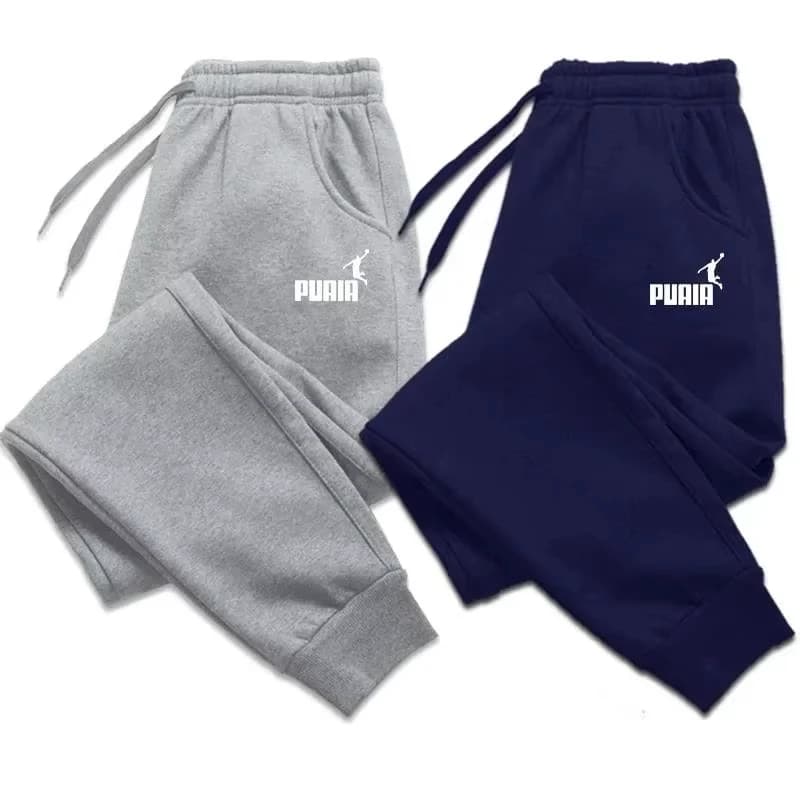 Pantaloni da uomo primavera e autunno pantaloni casual pantaloni sportivi morbidi alla moda pantaloni sportivi da jogging logo del marchio a 4 colori prin