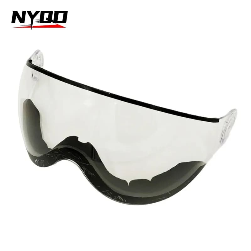 Visiera di Ricambio LOCLE MOON MS95 MS99 per Casco da Sci, Lente con Protezione UV, Occhiali Extra per Casco da Skateboard e Escursionismo