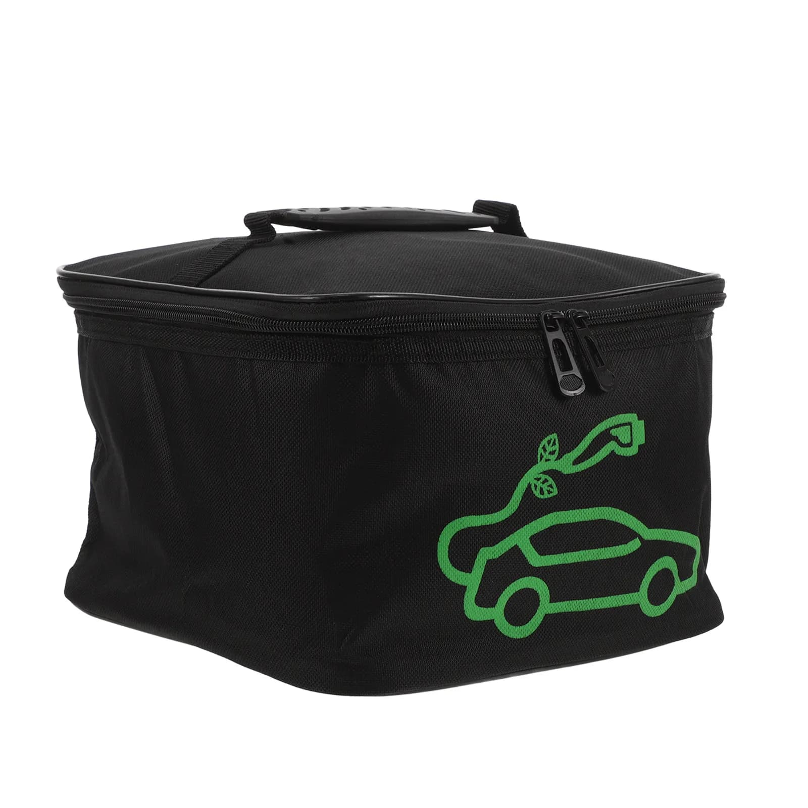 Waterproof Heavy Duty Ev Charger Storage Bag Electric Vehicle Cable Organizer Portable Charging Tool Bag for Road Trip Commuting