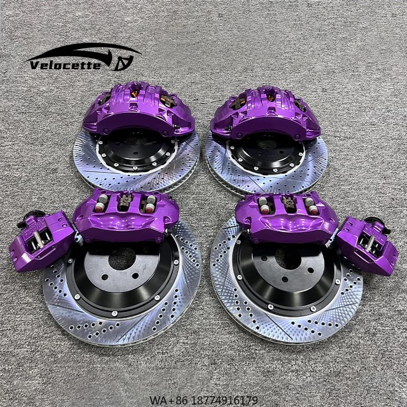 Brake System Upgrade Kit with 6 Front Pistons and 4 Back Pistons for Corolla Series F and RAV4