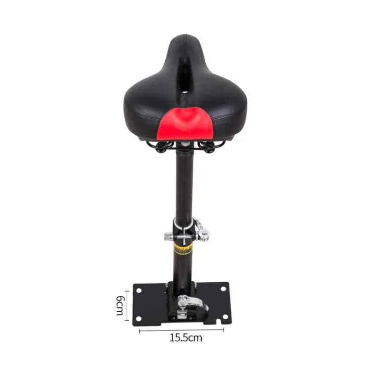 Sedile per skateboard elettrico, sedia pieghevole, altezza regolabile, ammortizzante, parte del sedile per scooter elettrico