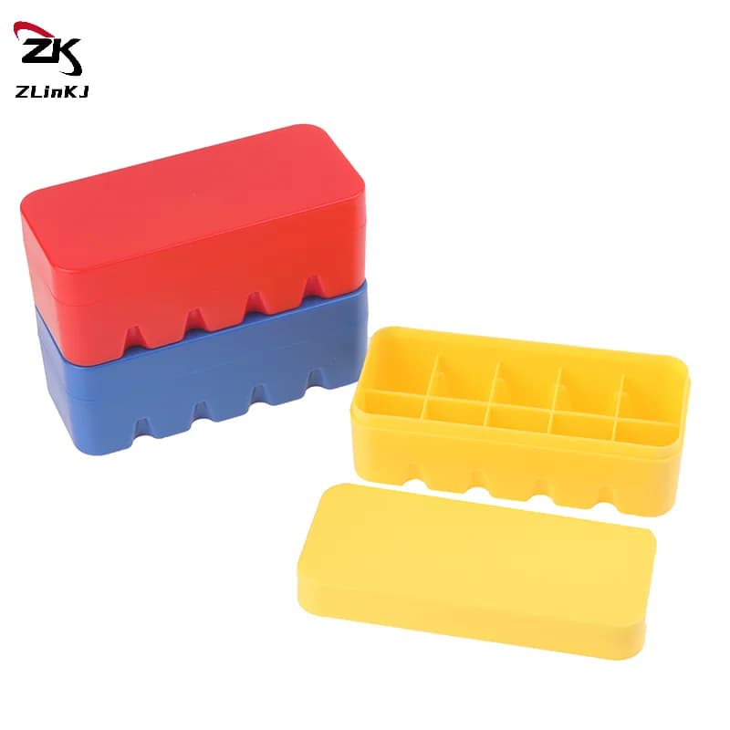 1pcs Portable 135 Film Plastic Storage Box Can Hold 10 Rolls Film Photo Collection Box Travel Case Film Camera Accessories
