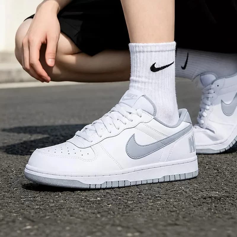 Nike Men's Summer Breathable Casual Shoes Lightweight Sports Shoes BIG NIKE LOW 355152-106