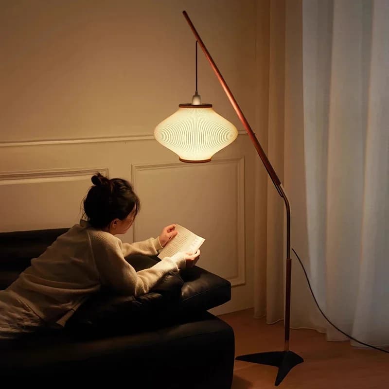 Nordic minimalismo acrilico divano lampade da terra Homestay soggiorno Stand luce camera da letto lampada da comodino decorazione casa lustro infissi