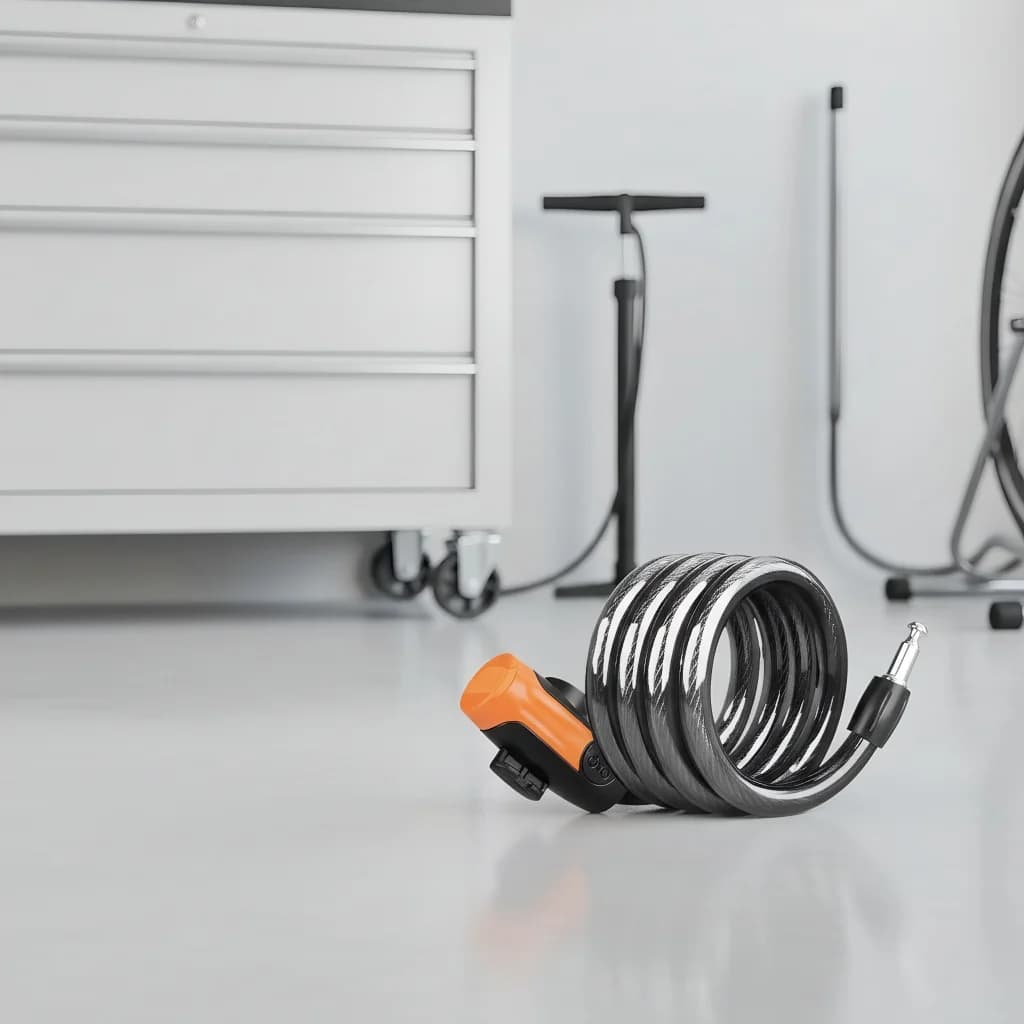 Anti-theft lock for motorcycle and bicycle: chain lock for helmet combined with disc thread for mountain bike and electric vehicles