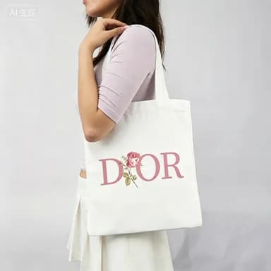Nuova Borsa Tote in Tela Bianca 2026 con Stampa Graffiti a Stelle Cartoon, Borsa a Spalla Riutilizzabile Casual Eco-friendly per Amanti dello Streetwear
