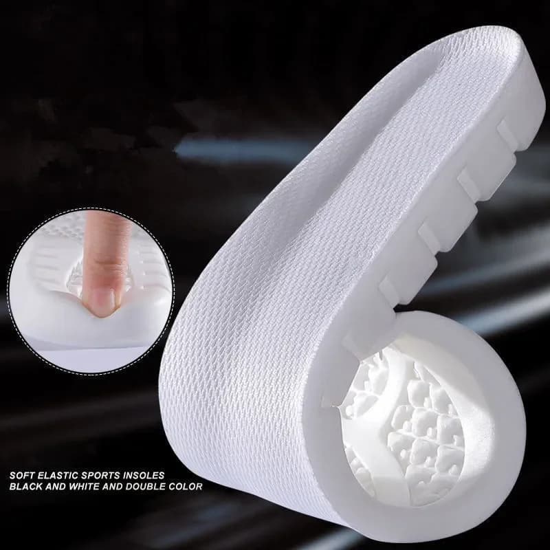 Solette sportive morbide per scarpe Deodorante Comoda soletta da corsa per piedi Uomo Donna Suola per scarpa ortopedica Cuscinetto per scarpe in memory foam