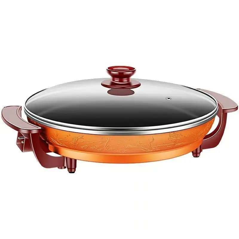 Kitchen electric pan Non-stick barbecue pot extra large original Multi-function electric cake