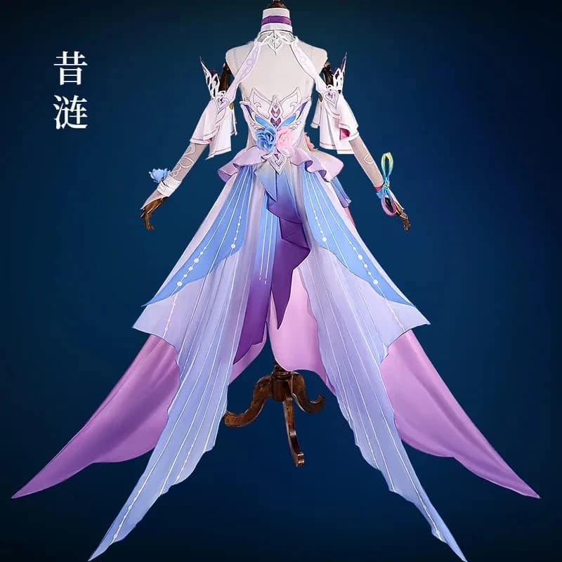 g'7,n\5;e,8\v,5/Game Star Rail Honkai Impact 3rd Cyrene Cosplay Costume Outfit Dress Halloween Comic Role Play f;4'v.7/n\