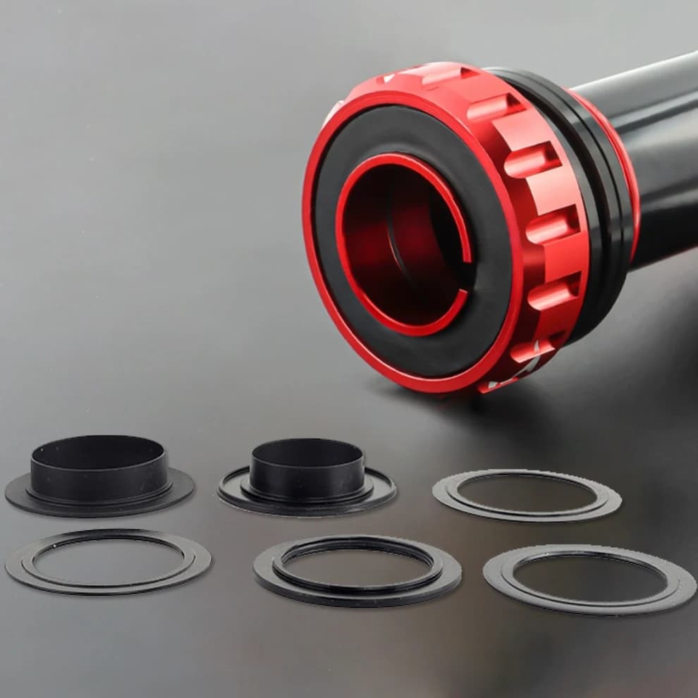 2 pieces from 30 to 29 for DUB 24mm protection cap threaded bicycle fixed snap anti-dust push-in ID cover waterproof central movement