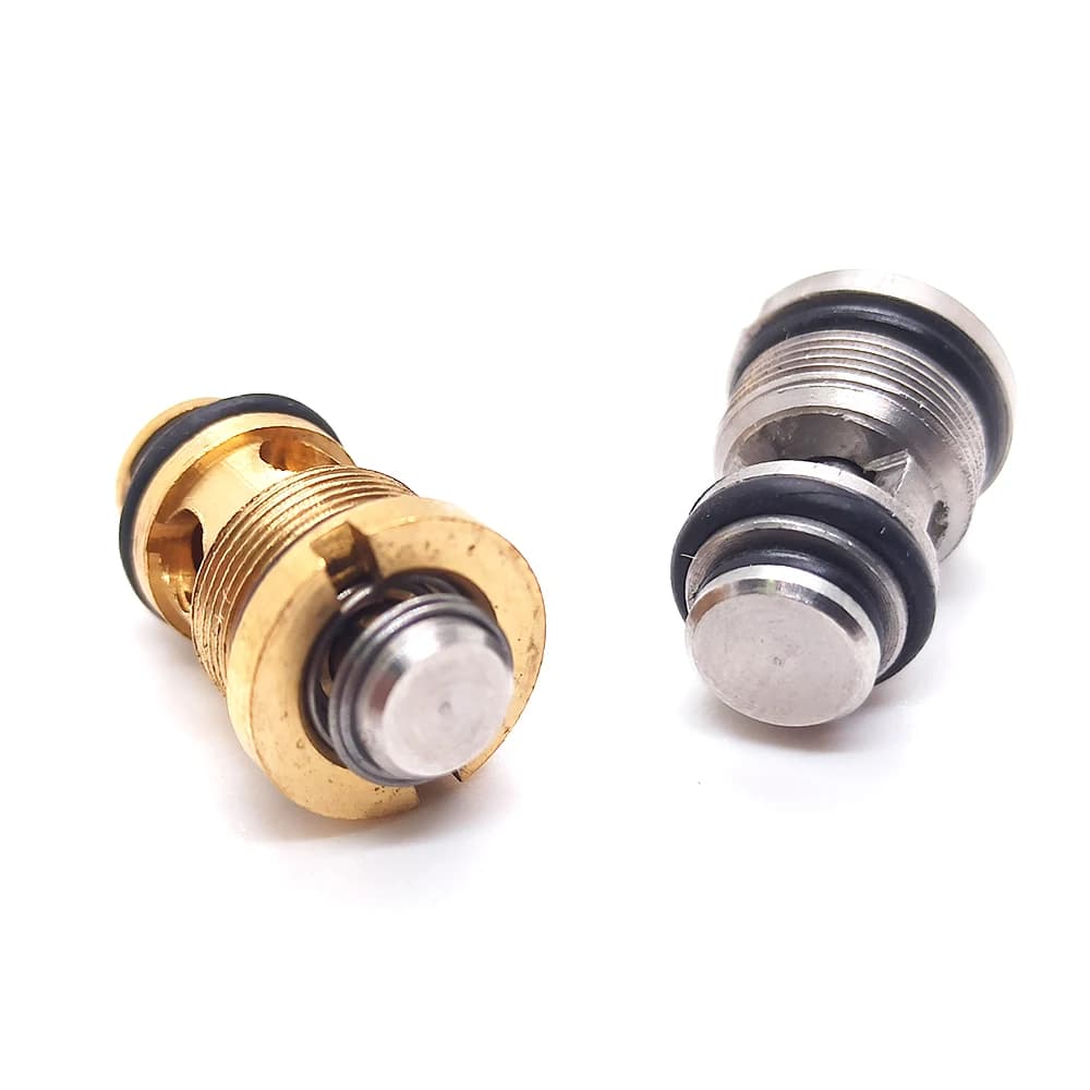 Valvola di rilascio magnetica con uscita rinforzata per elettrovalvola di sicurezza per regolatore di gas serie 1911 Valvola di scarico per fornello per barbecue elettrica
