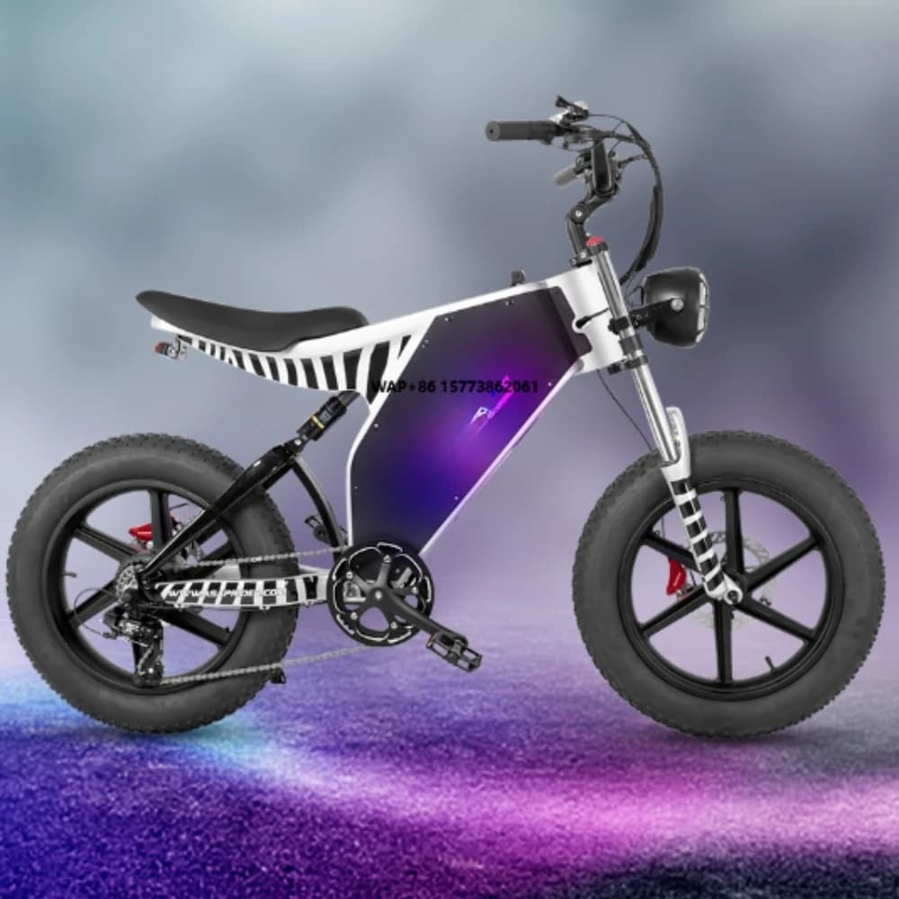 Electric cross bike for multipurpose motorcycle with Edge Light design