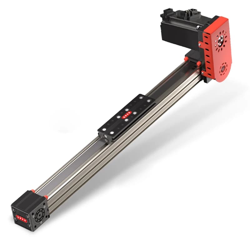 Modulo Lineare a Cinghia Sincrona con Motore Servo da 400W QRXQ RXP40, Installazione Pieghevole, Tavola Scorrevole Silenziosa, Guida Lineare