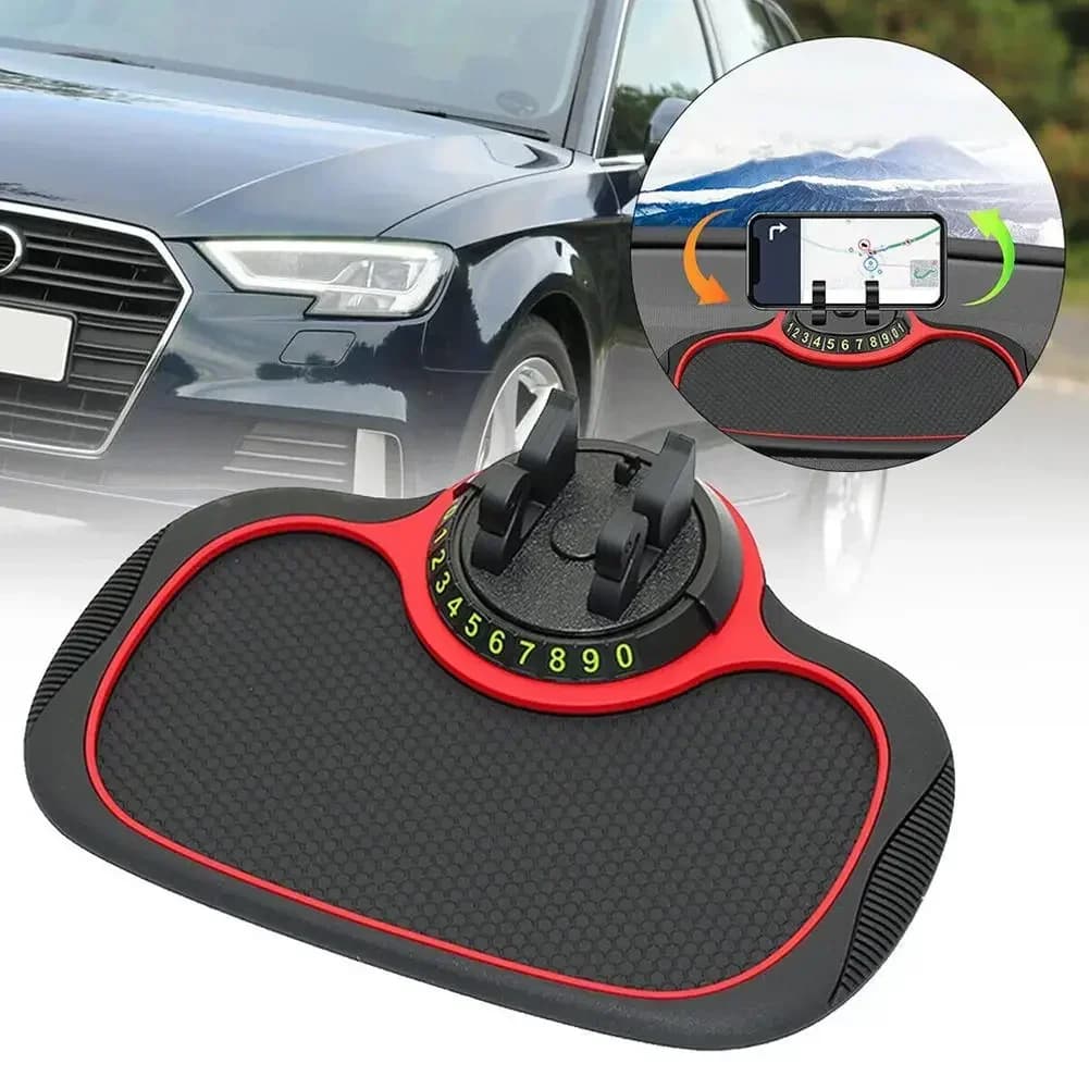 NEW Car Anti-Slip Mat Auto Phone Holder Mount Dashboard Sticky Car Non Mat Anti Silicone Slip Slide Pad Dash P F3L4