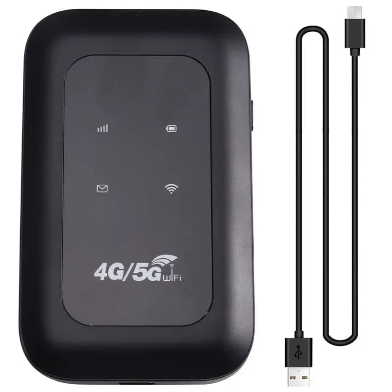 A41Z-4G 5G Wifi Mobile Hotspot 300Mbps Portable WIFI Router Supports 10 Connected Devices For Smartphones Tablets
