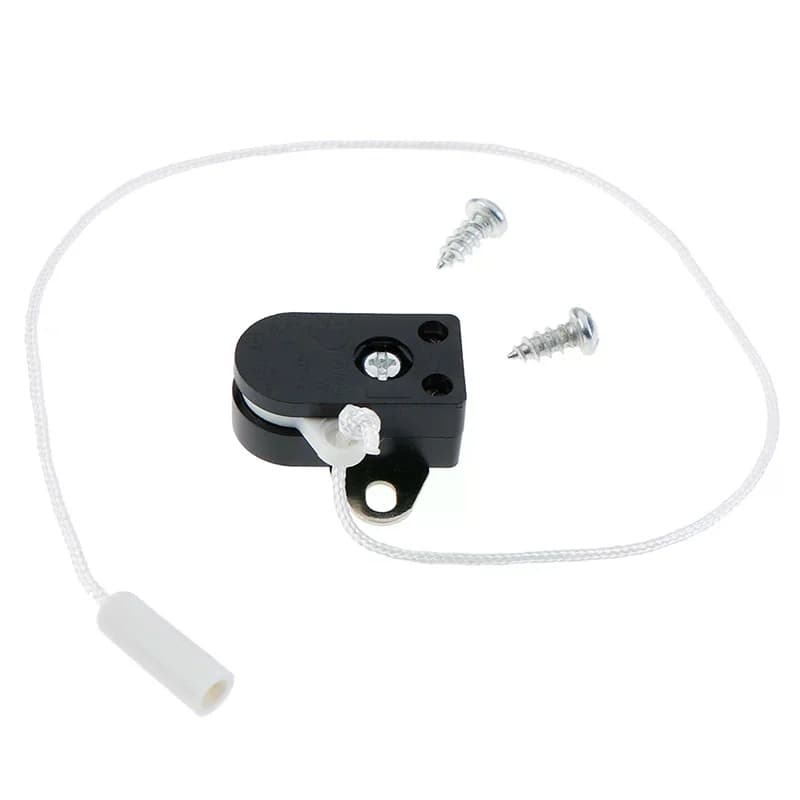Hot Sell Plastic Pull Switch for Wall Lamp Bedside Table Lamp Open Single Pull Control Cord Switch