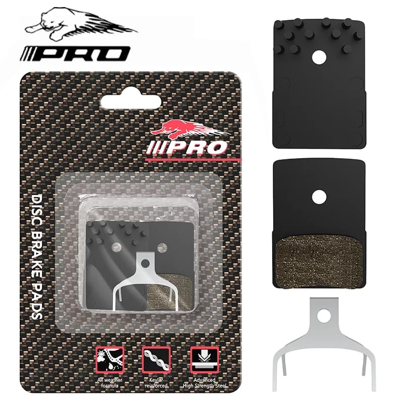 IIIPRO Bike Brake Pads Ceramic Heat Dissipation Bicycle Hydraulic Disc Pad Ultralight Wear-Resistant Brake Pads Bike Accessories