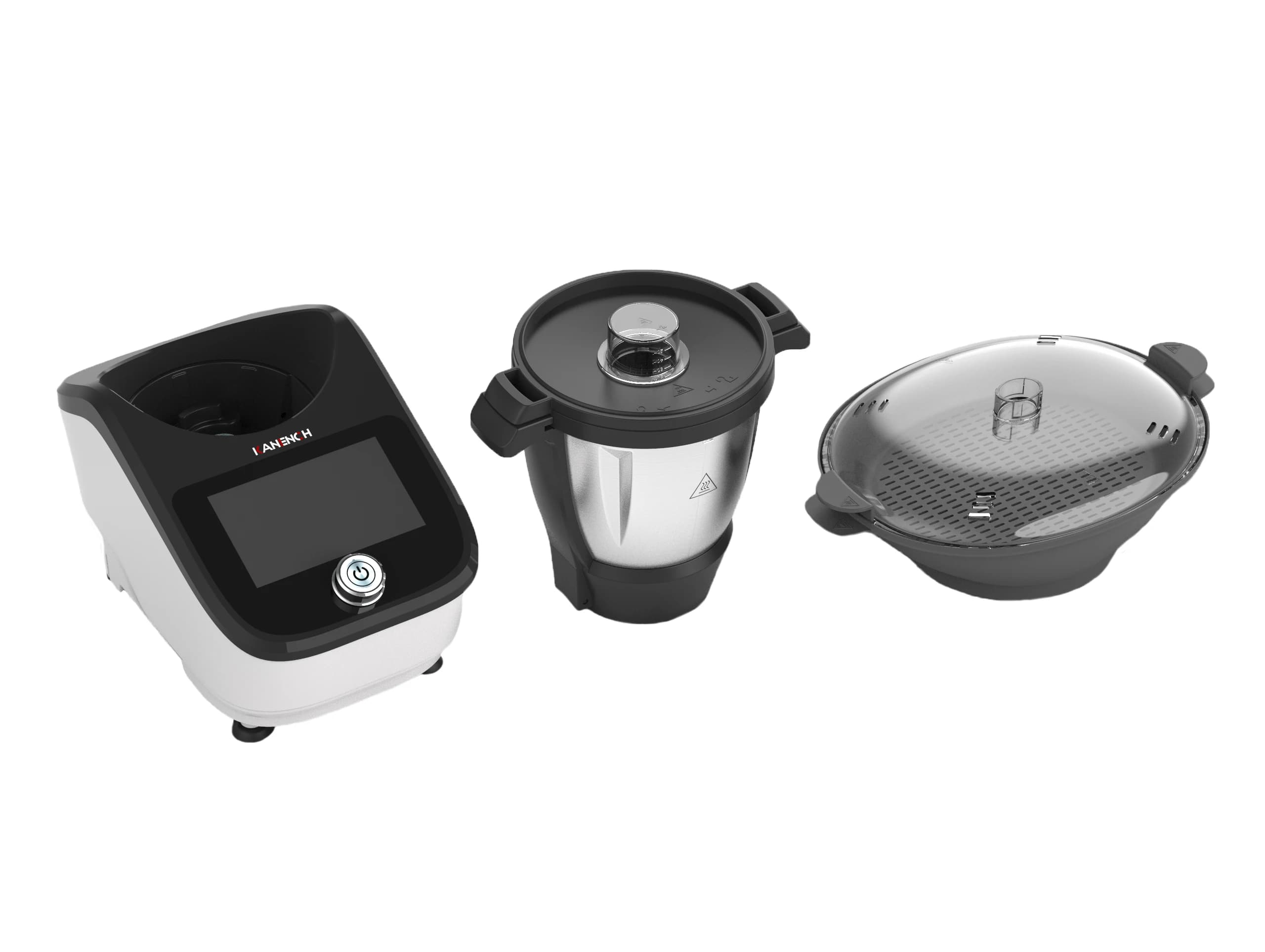 Robot da Cucina Multifunzionale Intelligente, Cuocitore Termico, Frullatore, Preparatore di Zuppe, Processore di Alimenti