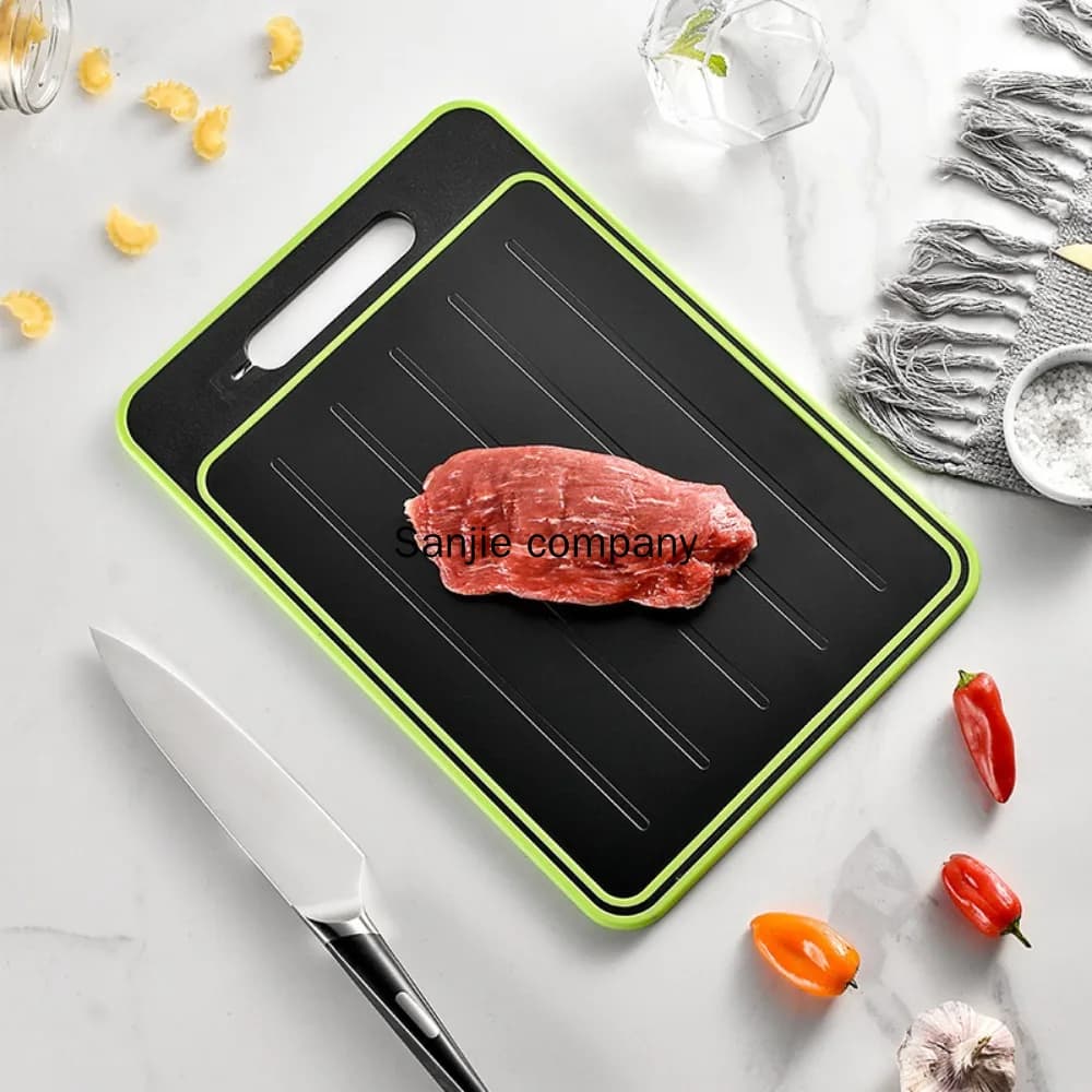 Antibacterial and anti-mould kitchen cutter for domestic use double-sided stainless steel fruit cutter