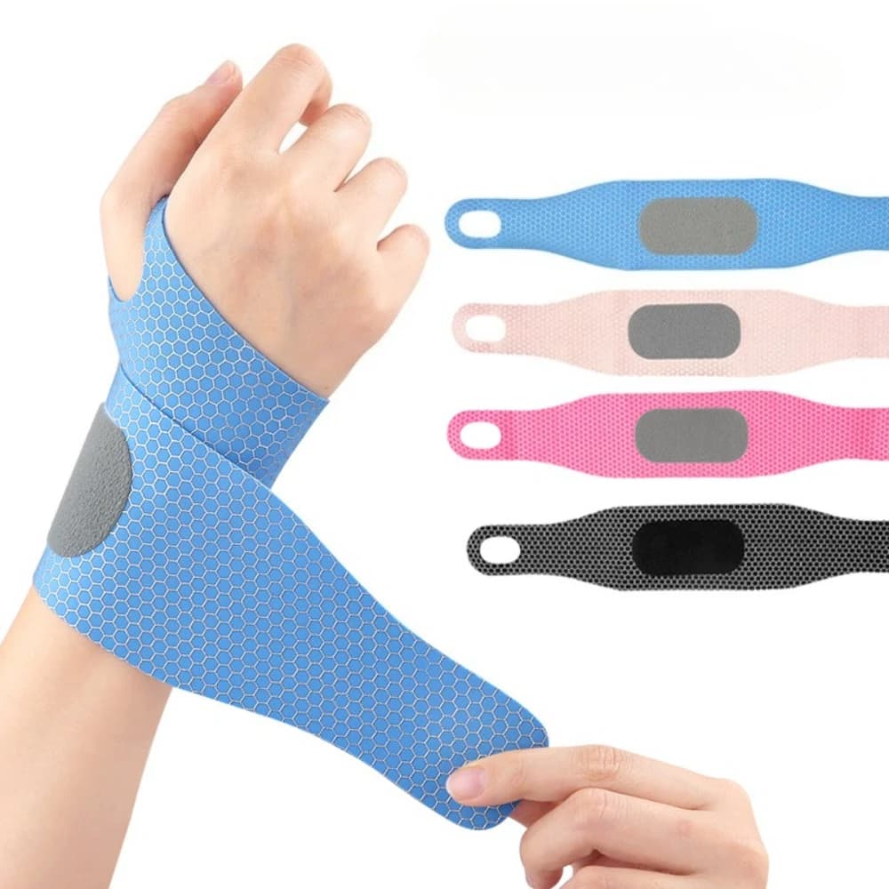 Wrist Brace Elastic Fitting Wristband Skin-Friendly Breathable Compression Support Wrist Guard Sports Joint Protection Sheath