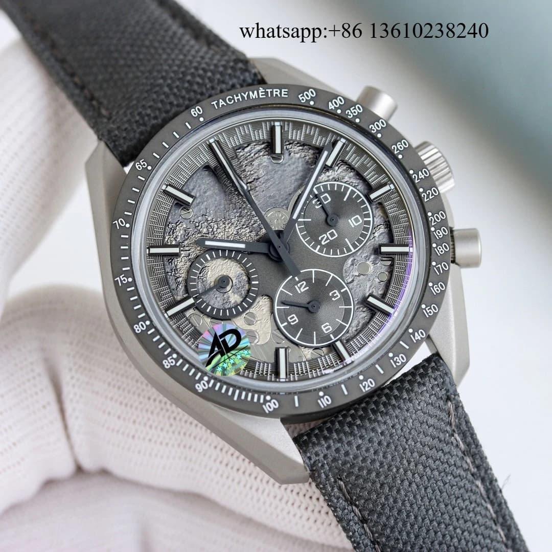 Orologio da uomo di fascia alta con movimento meccanico automatico importato con superficie in ceramica Qin Shi Huang