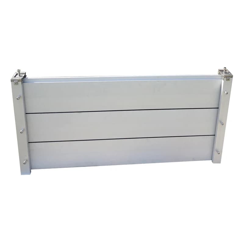 Barriere per inondazioni in alluminio metallico Cancelli Barriera per prevenzione inondazioni Scudo per tappo acqua per portiera esterna interna del garage