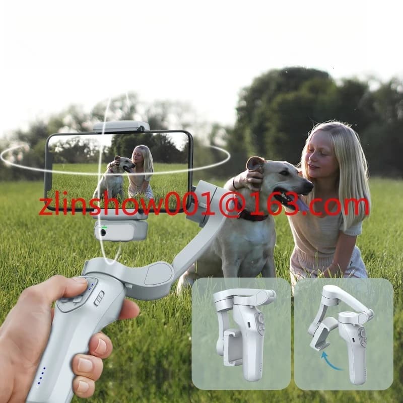 L7Cpro Puls Auto Face Tracking Selfie Stick Stand Treppiede Stabilizzatore cardanico per telefono 3- Anti Shake