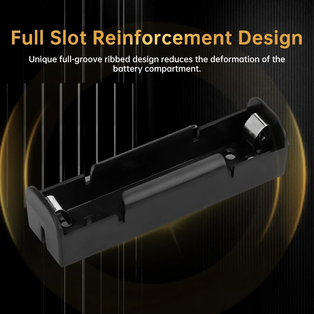18650/21700 Custodia per batteria 1/2/3/4 Sezione Scatola di accessori per banca di potere fai da te PC + ABS Materiale ignifugo Supporto per batteria Contiene schegge
