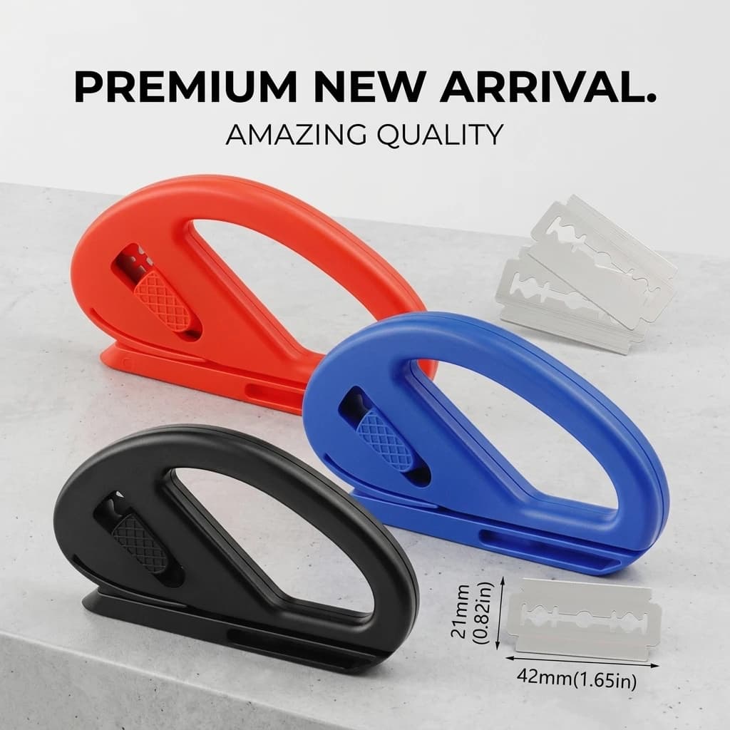 Vinyl Cutter Car Wrap Utility Knife for Carbon Fiber Window Tint Film Color Change Vehicle Decal Precision Cutting Tool