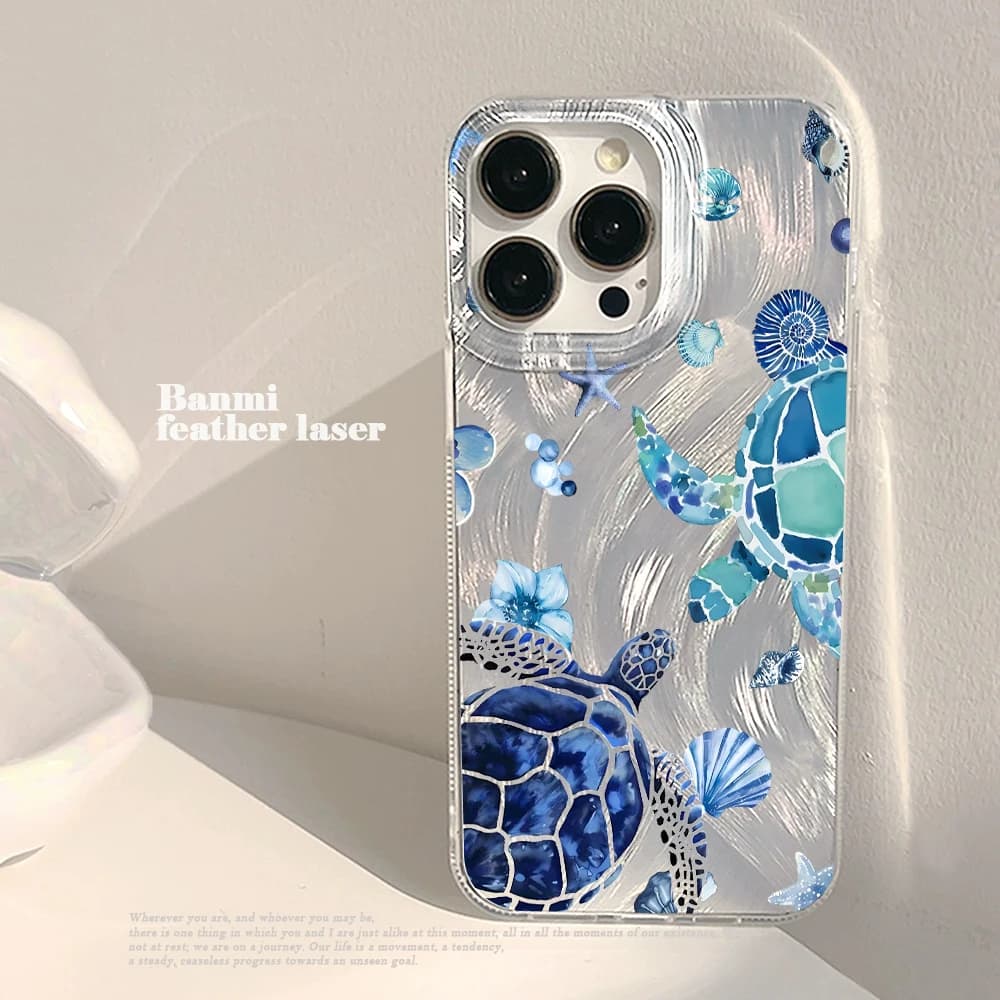 Custodia a guscio con motivo tartaruga marina per Samsung Galaxy S21 S26 S25 S24 S23 S22 Ultra Plus FE, compatibile anche con A16 A15 A36 A54 A55 A56