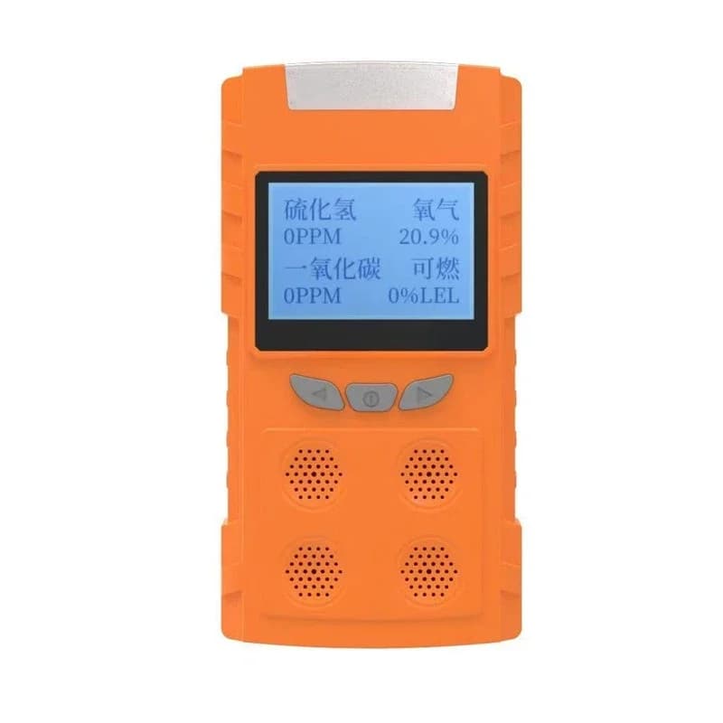 Four-in-one gas detector Portable oxygen carbon monoxide detector